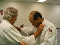 Sensei Little leading class